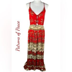 Patrons of Peace | Floral Print Maxi Dress